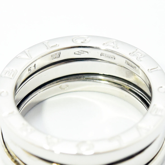 BVLGARI Silver Pendant Necklace B Zero One - Picture 7 of 10